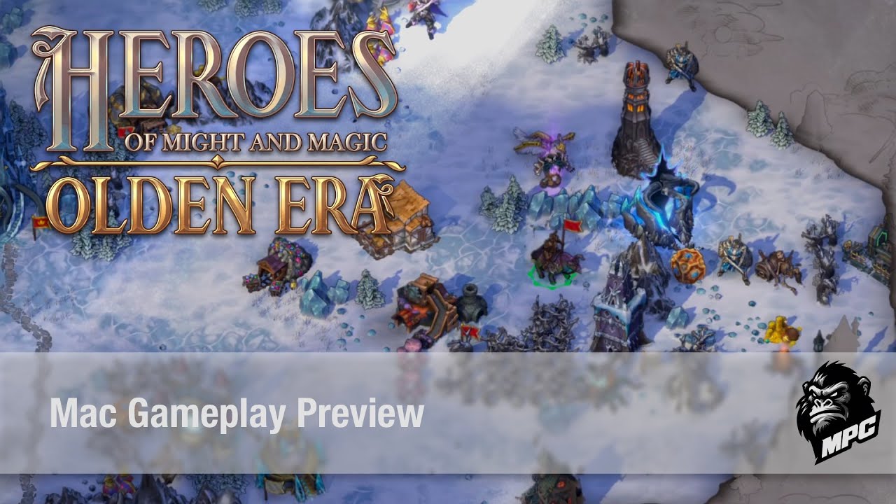 Heroes of the Might and Magic - Olden Era [2025] Demo - MacOS Gameplay - M3 Pro | Crossover | Steam