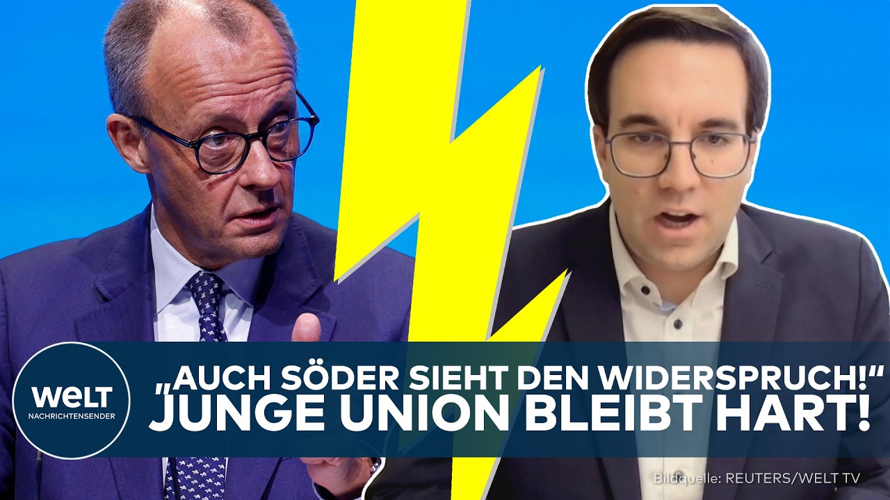 STREIT UM RENTENPAKET: Linie bleibt hart! &ndash; Junge Union zieht Merz weiter die Daumenschrauben an!