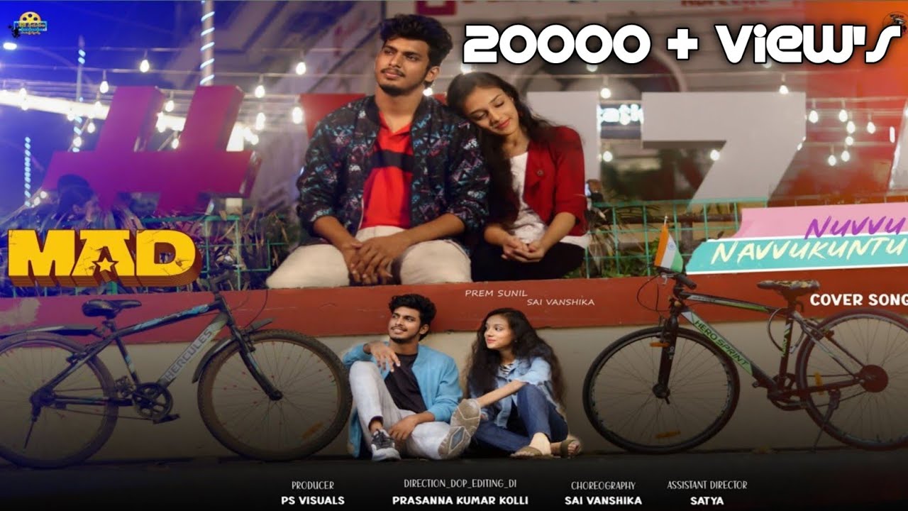 Nuvvu Navvukuntu Cover Song  | Mad  Movie | Prem Sunil | Sai Vanshika | Prasanna Kumar Kolli