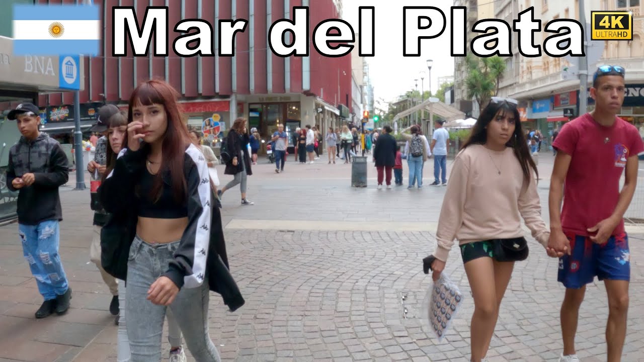 🇦🇷 Mar Del Plata Argentina City Walking Tour [4K]