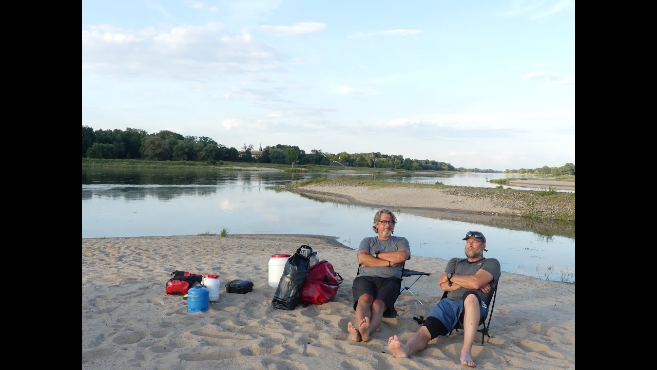 2020 Mit dem Kanadier auf der Elbe von der tschechischen Grenze nach Magdeburg