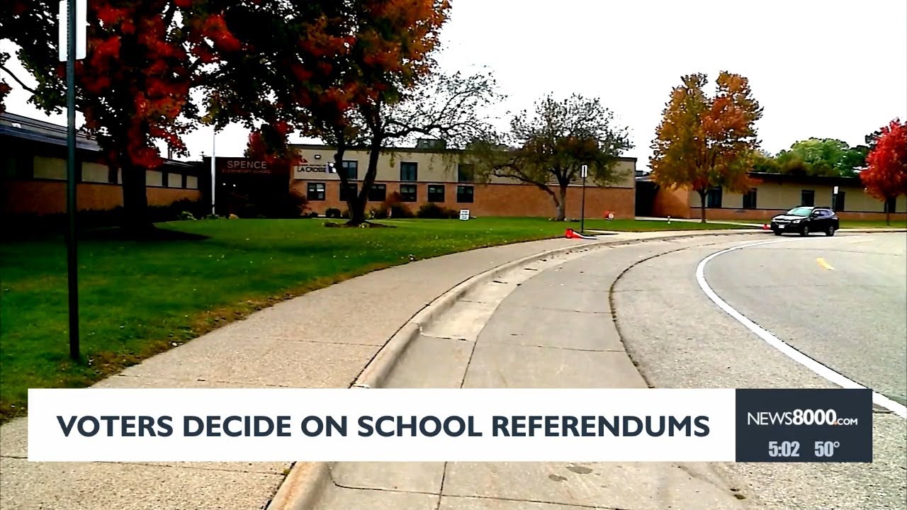 Voters decide on school referendums