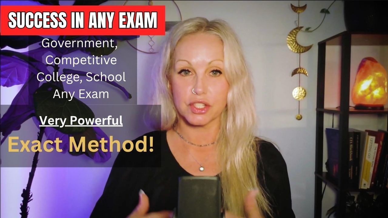 Crack Any Exam - Easy Method | Manifest Success In Exams | LOA