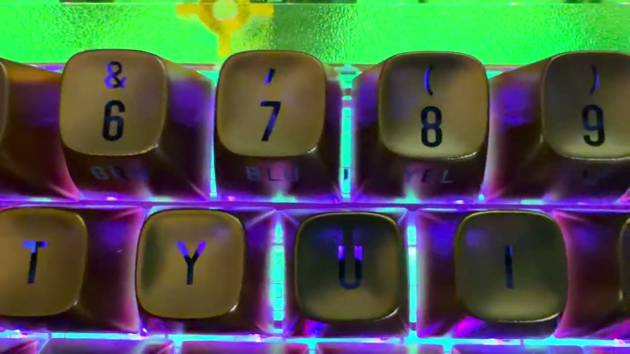 Commodore 64 Ultimate Starlight Tastatur Beleuchtung 