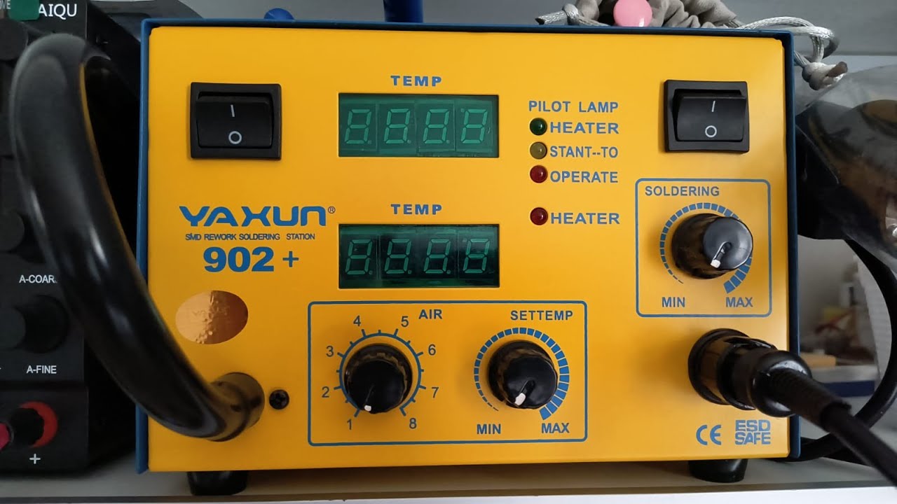 Conserto da Estação Yaxun 902+