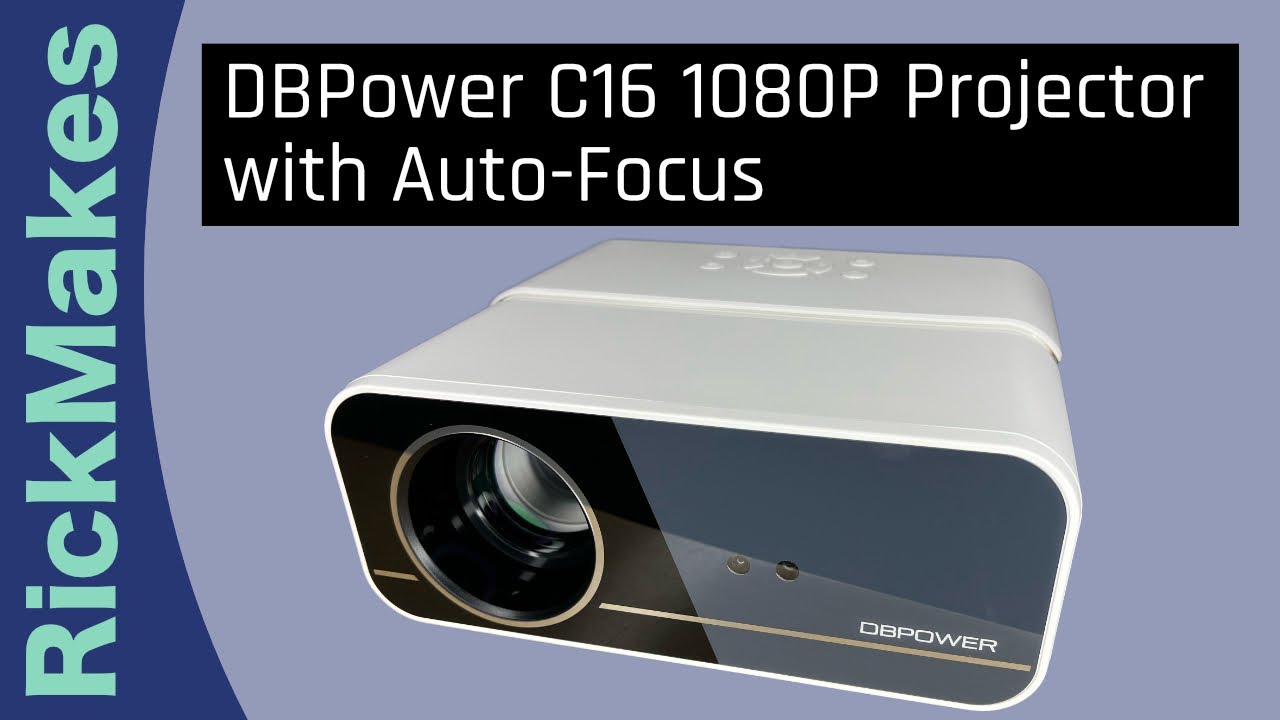 DBPower C16 1080P Projector with Auto-Focus