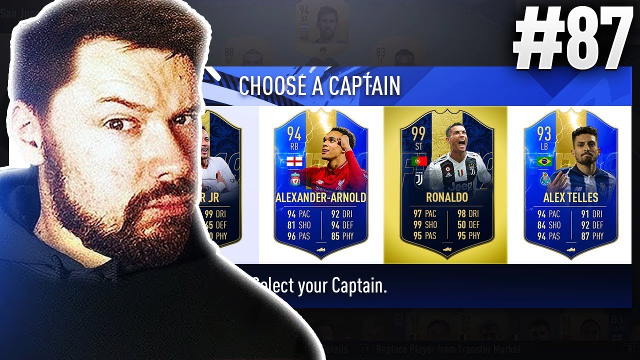 PREMIER LEAGUE TOTS IN A DRAFT! - #FIFA19 ULTIMATE TEAM DRAFT TO GLORY #87