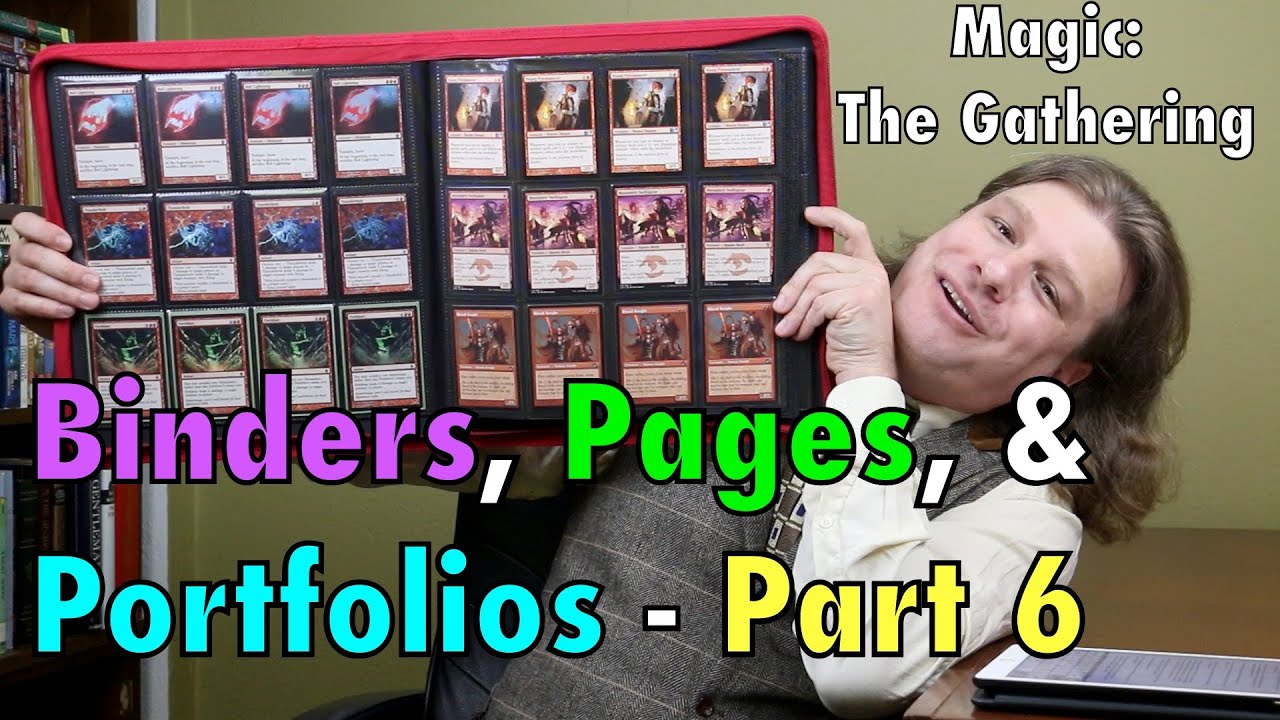 MTG - The Best Binders and Portfolios 6: BCW, Ultra Pro for Magic: The Gathering, Pokemon and More!