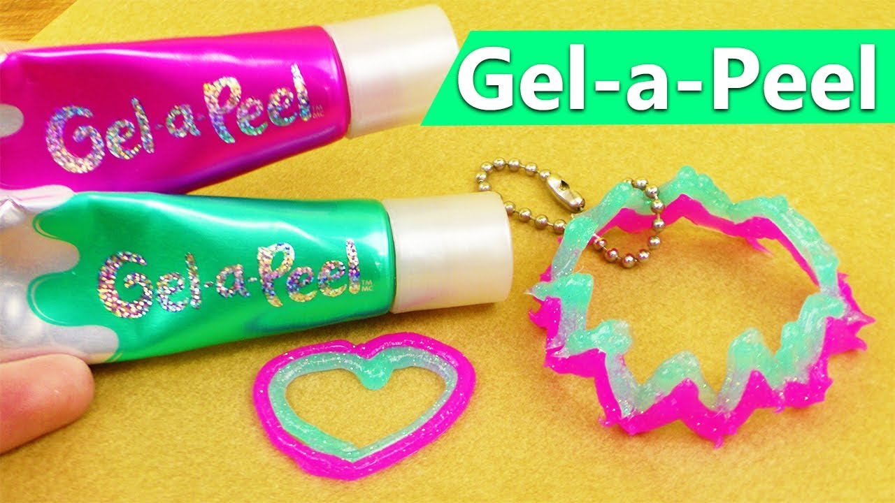 Gel-a-Peel DIY Schl&uuml;sselanh&auml;nger | Test Video | Gel-a-Peel auf verschiedenem Material
