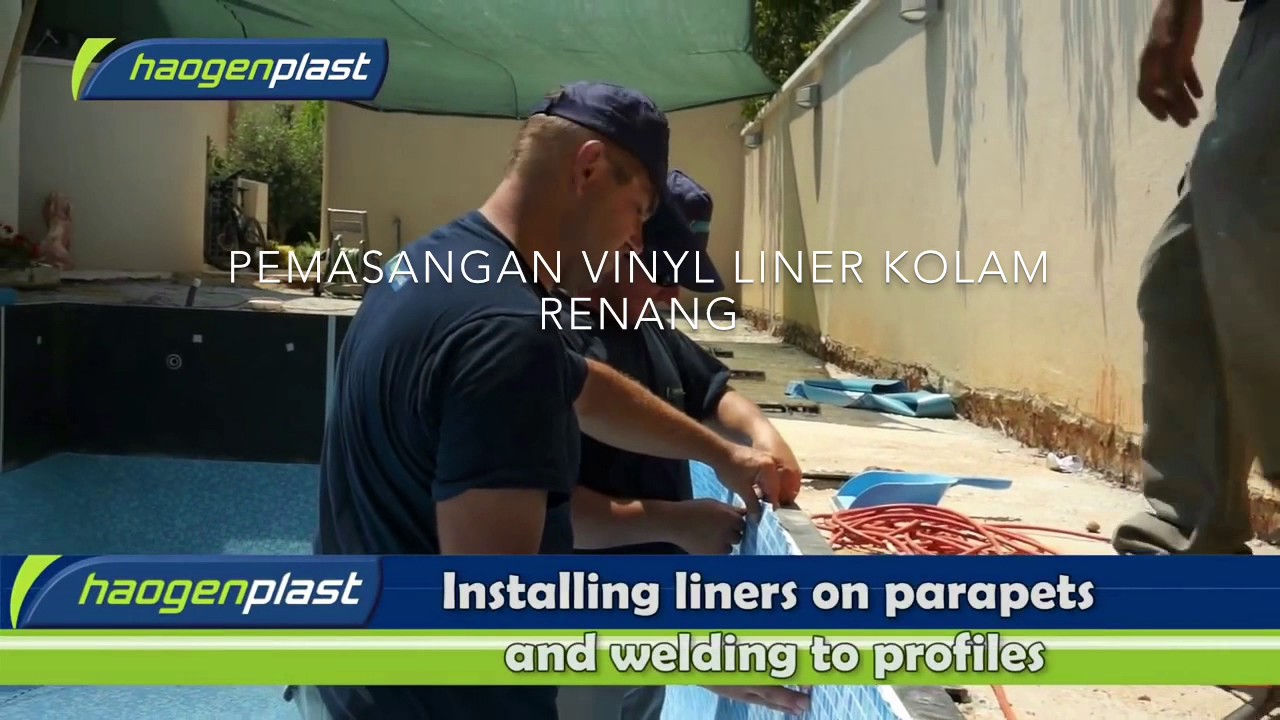 ➰ Pemasangan Vinyl Liner Kolam  Renang ➰ | 