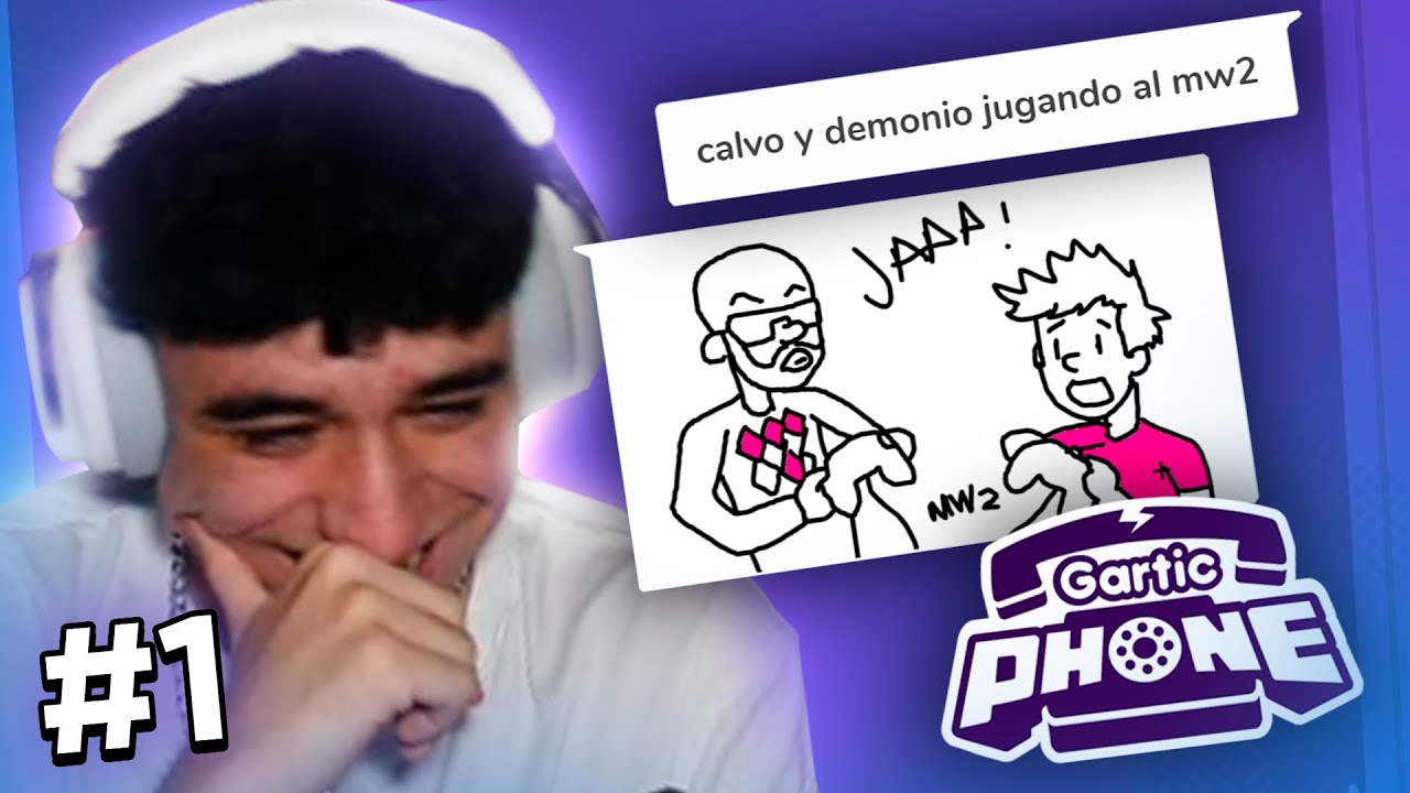 GARTIC PHONE con los PAPASITOS DIABOLICOS 🤣📞 - #1
