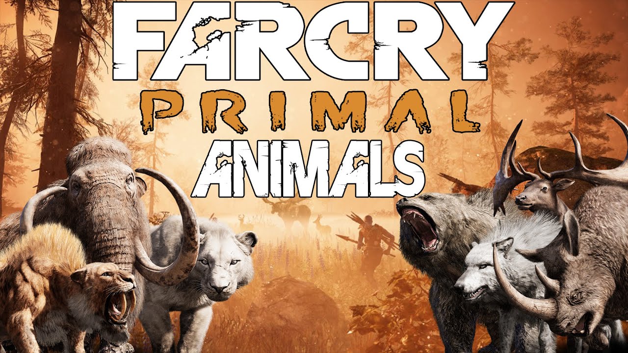 ALL ANIMALS IN FAR CRY PRIMAL! All Tameable Animals & Animal Speculation In Far Cry Primal Gameplay