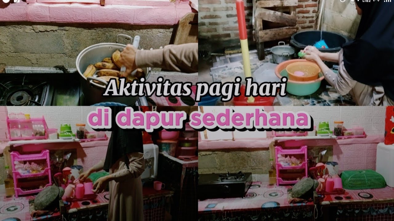 Aktivitas irt di pagi hari || memasak || beres2 dan geser2 perintilan dapur
