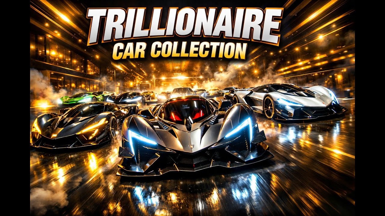 Trillionaire Cars Collection 🤯 | Animated Video | #trending #fyp