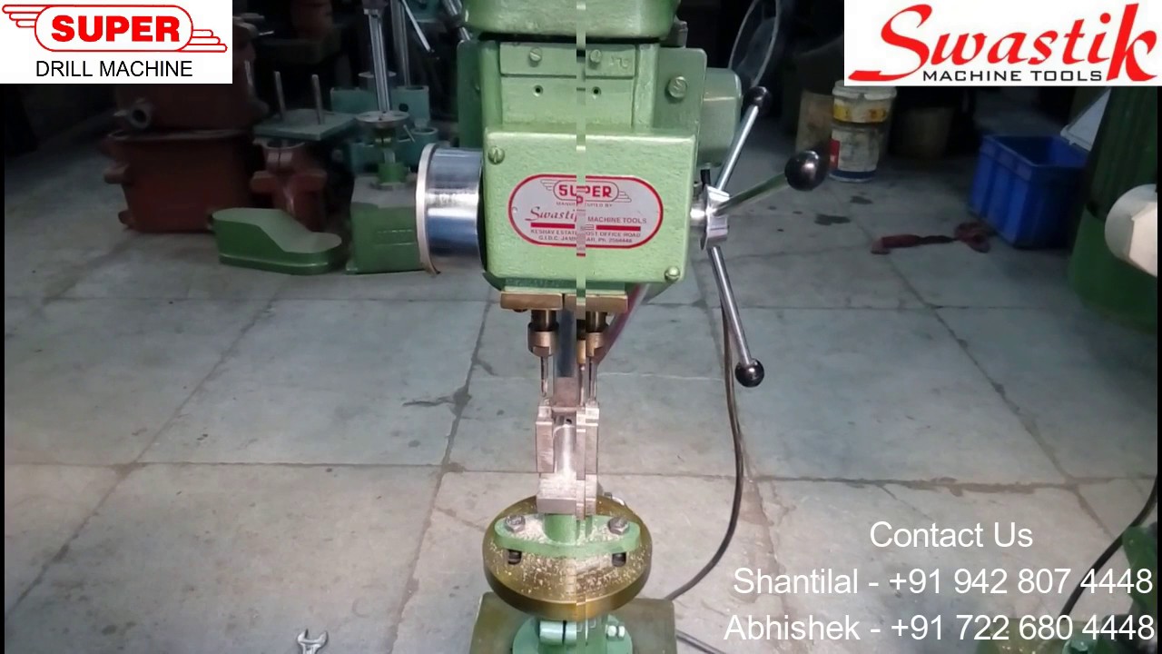 Double Drilling & Tapping machine For Gas Cock Valve