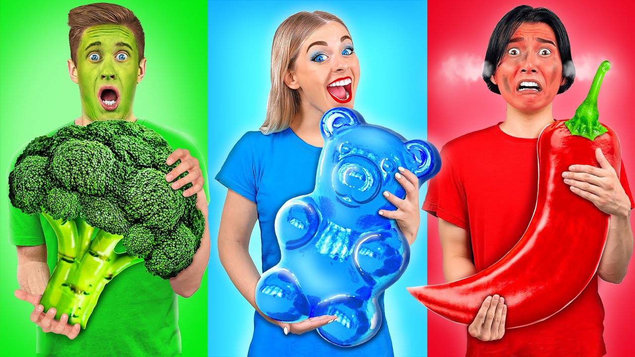 Comer Solo Un Alimento De Color Durante 24 Horas #2 por Multi DO Food Challenge