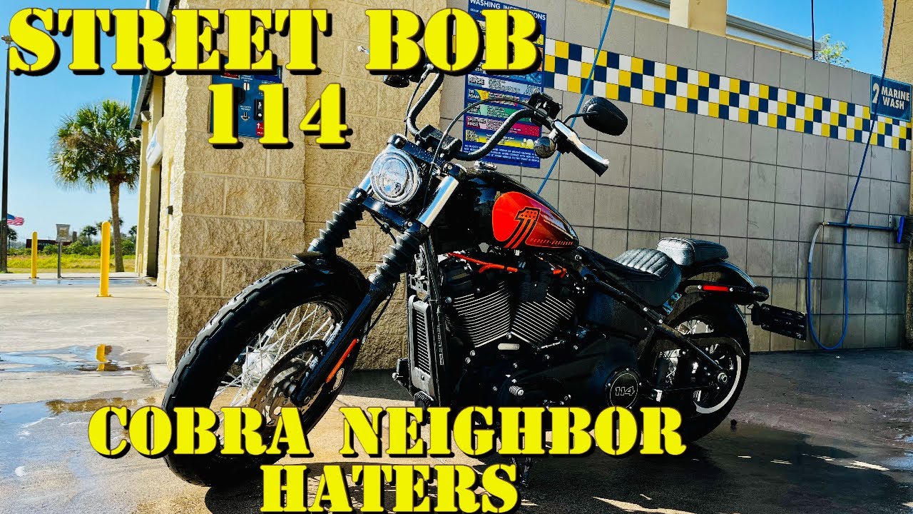 Установка и запуск Cobra Neighbor Haters Street bob 114 FXBBS.