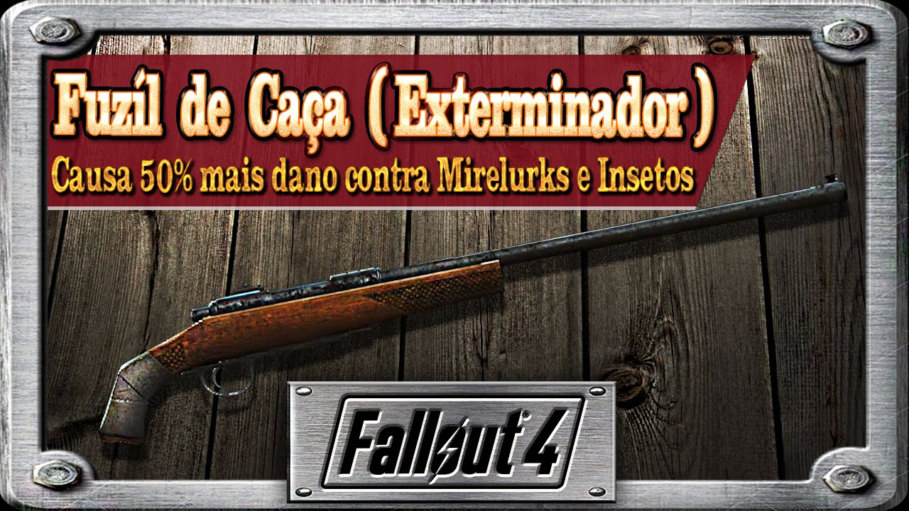 Fallout 4 - Localização do Fuzil de Caça EXTERMINADOR