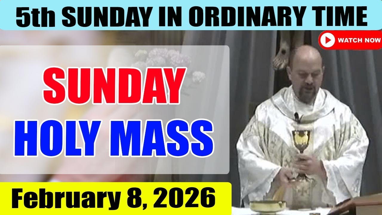 Catholic Mass Today | Daily TV Mass, Sunday February 8, 2026
