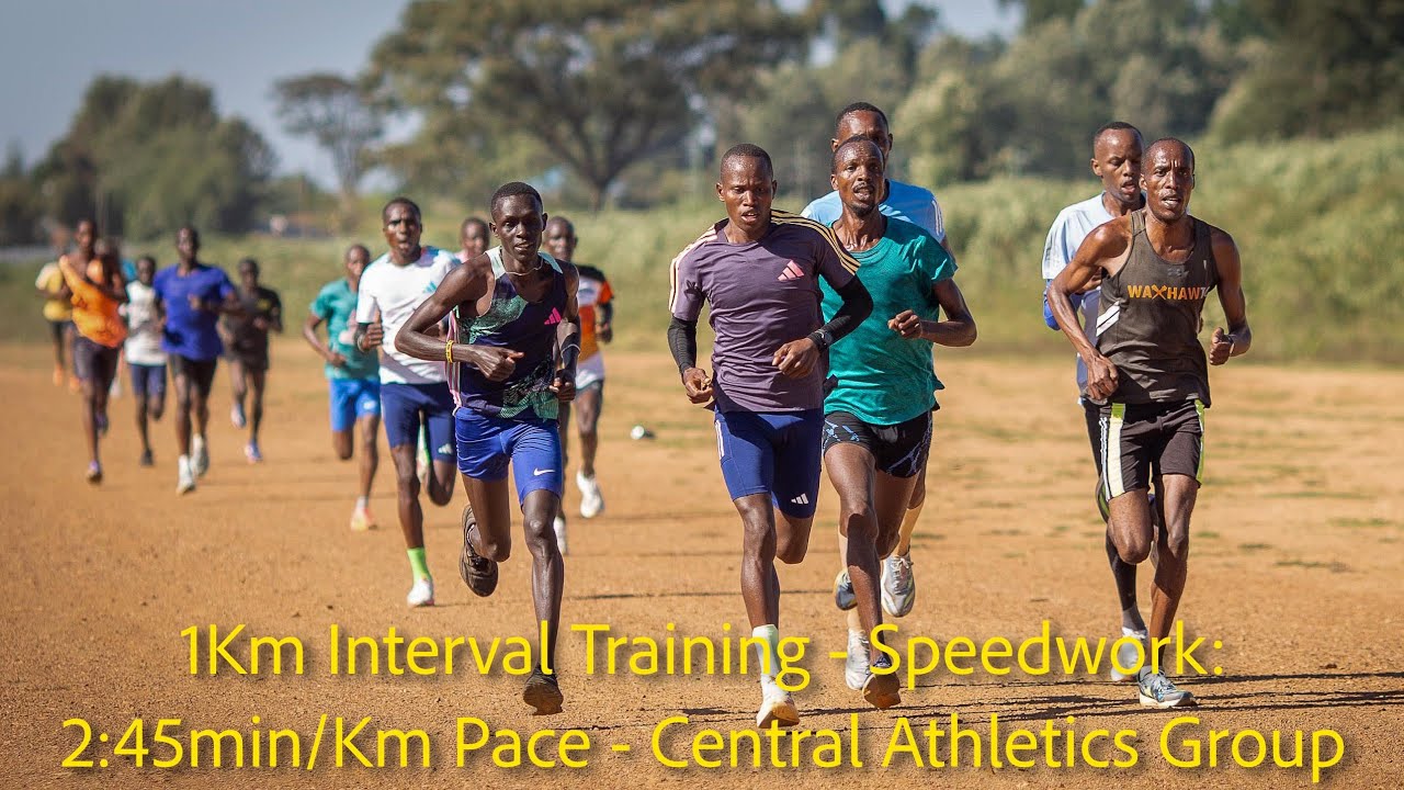 Speed-work - 1Km Interval Training Program  by Coach Peter Kirui - Central Athletics Group