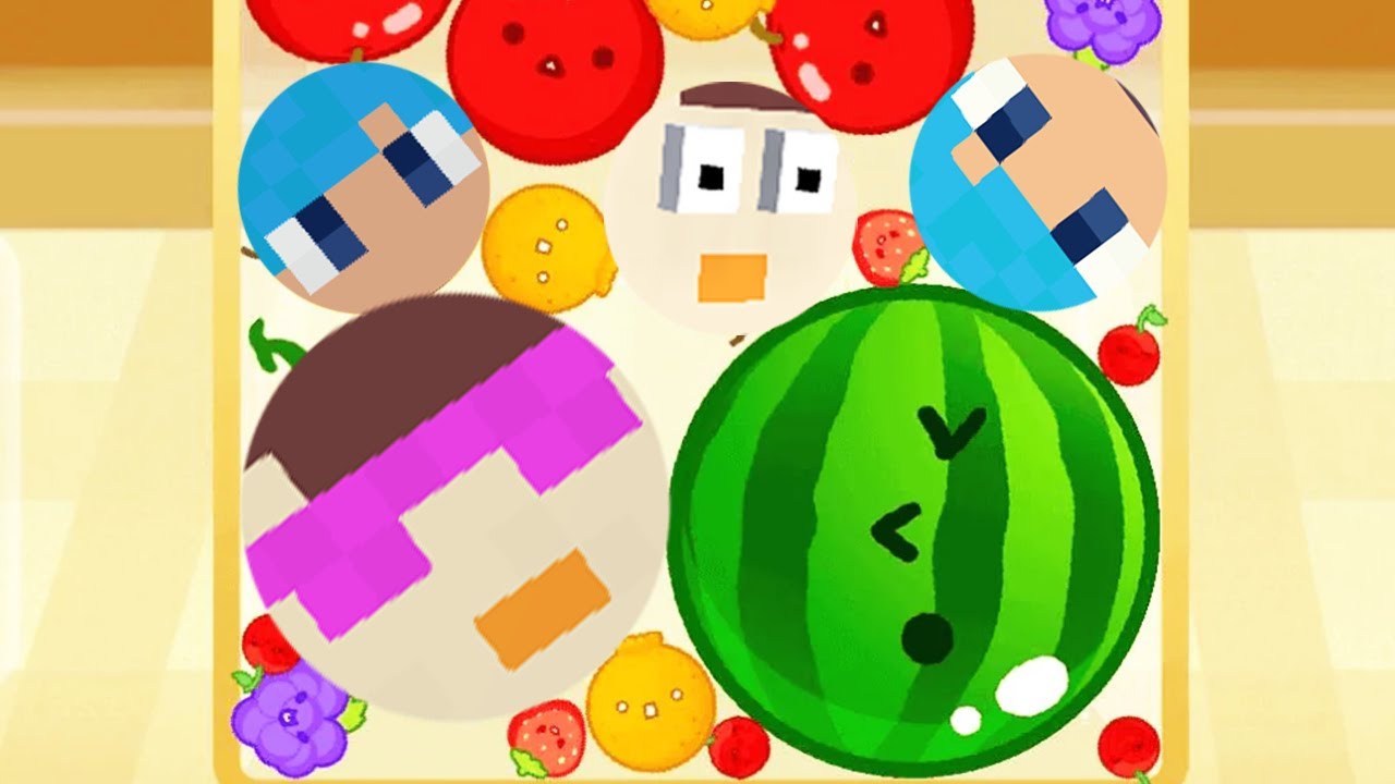 スイカゲームであかさかとスコア対決した結果！？🍉