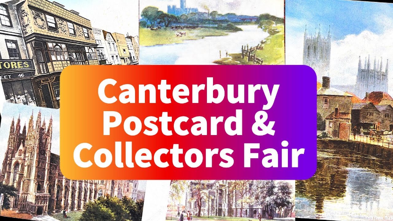 Our Day at Canterbury Postcard Fair. #postcard #philately #visitkent #collectables