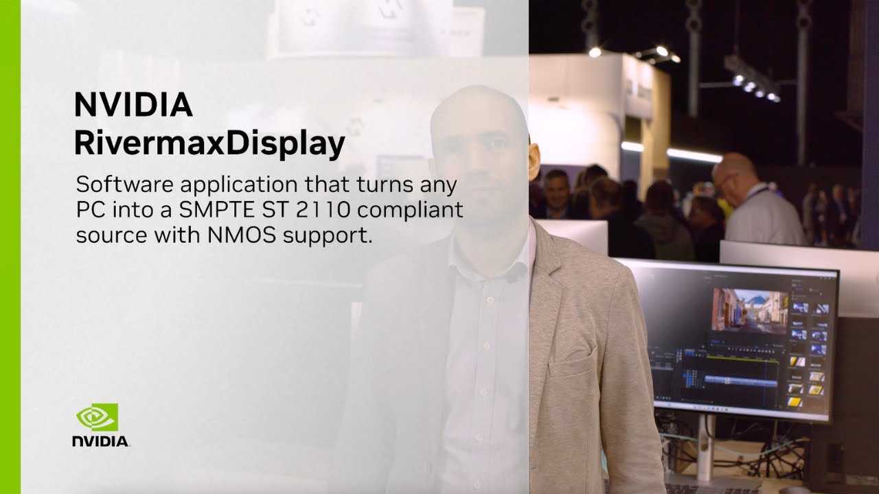 Turn Any PC into a SMPTE ST 2110 Compliant Source with NVIDIA RivermaxDisplay