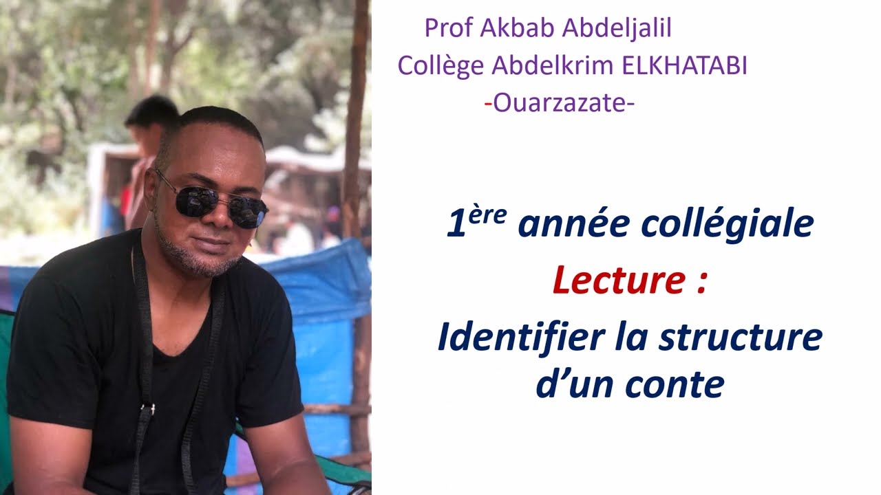 Mqaidech identifier la structure du conte