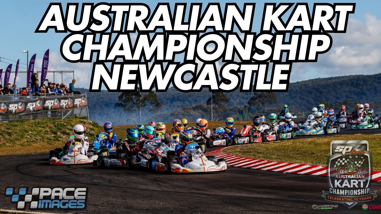 2025 Australian Kart Championship Newcastle Round 3 - KA3 Junior