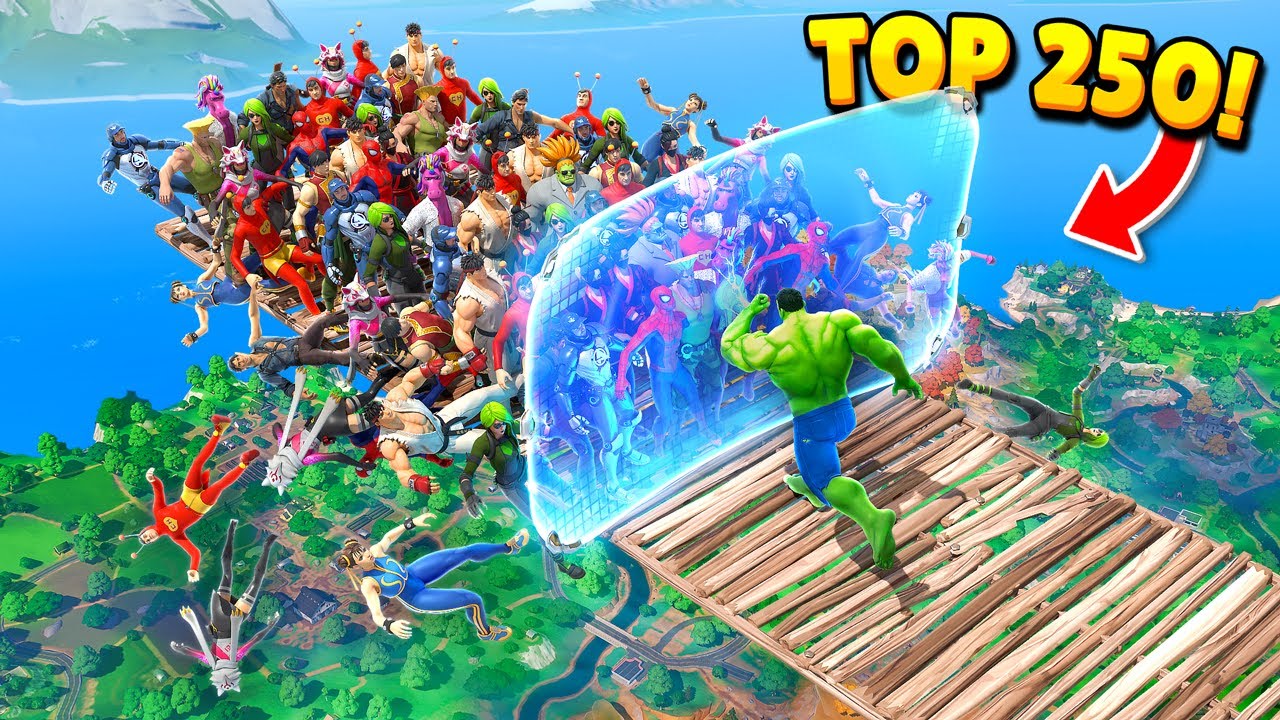 TOP 250 FUNNIEST FAILS IN FORTNITE (Part 10)