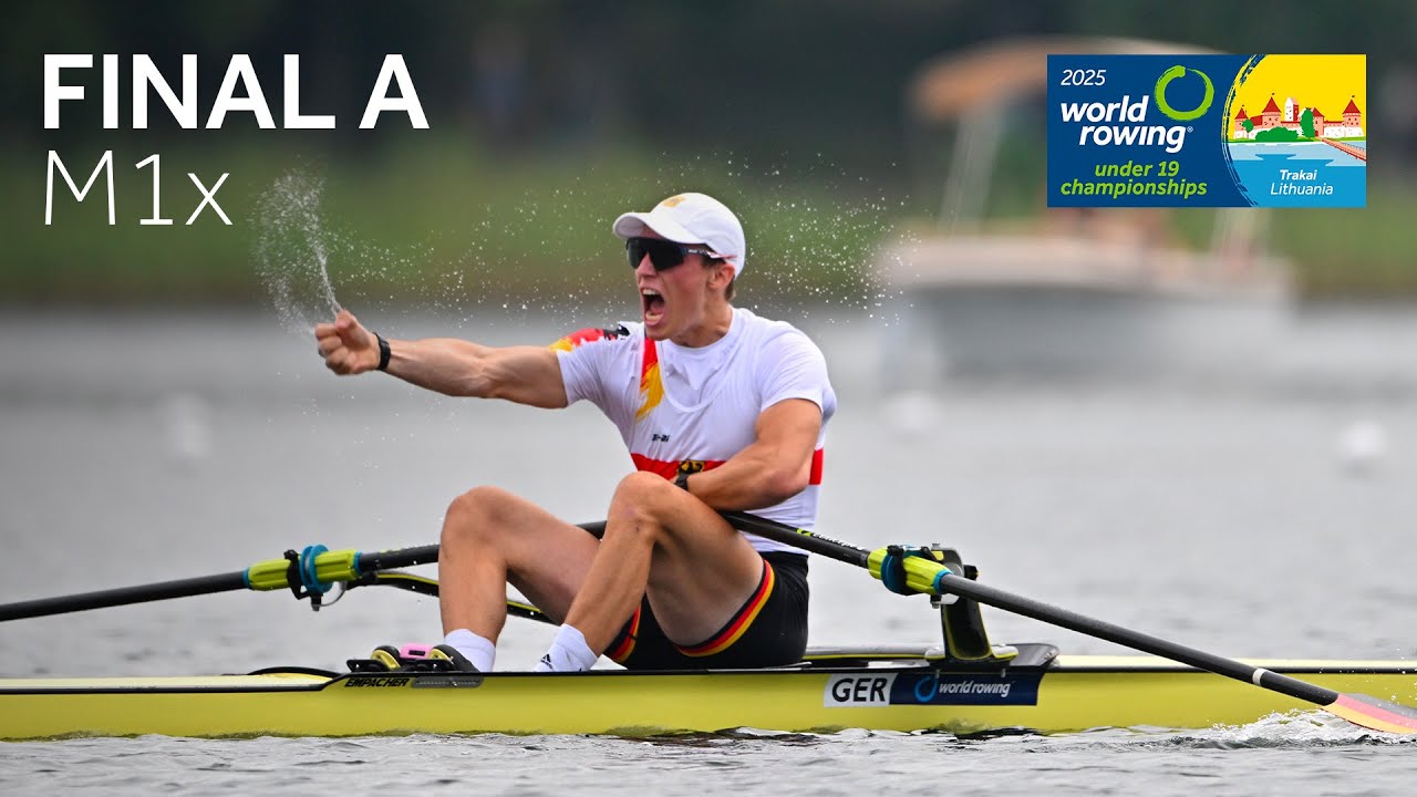 2025 World Rowing Under 19 Championships - Under 19 Men's Single Sculls A-Final