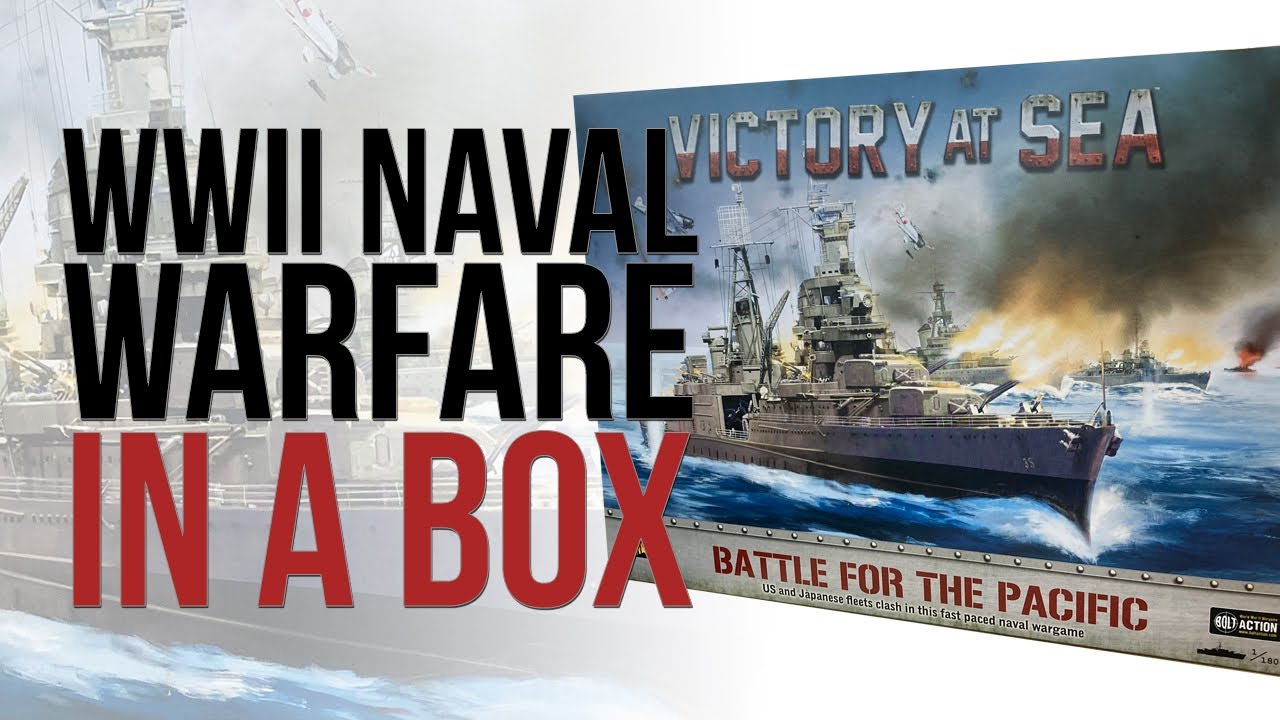 Victory at Sea: Battle for the pacific | Warlord Games | Unboxing