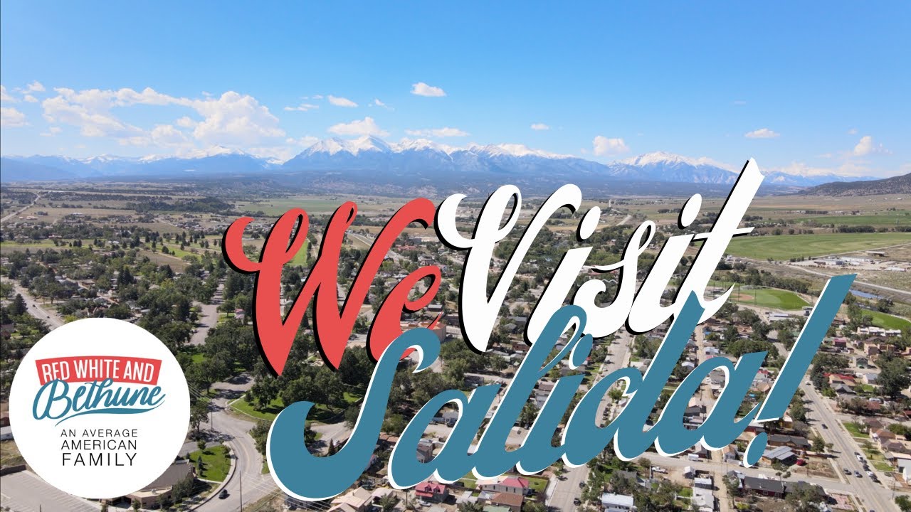 Visiting Salida Colorado \\ Drone Footage of the snow capped Rocky Mountains