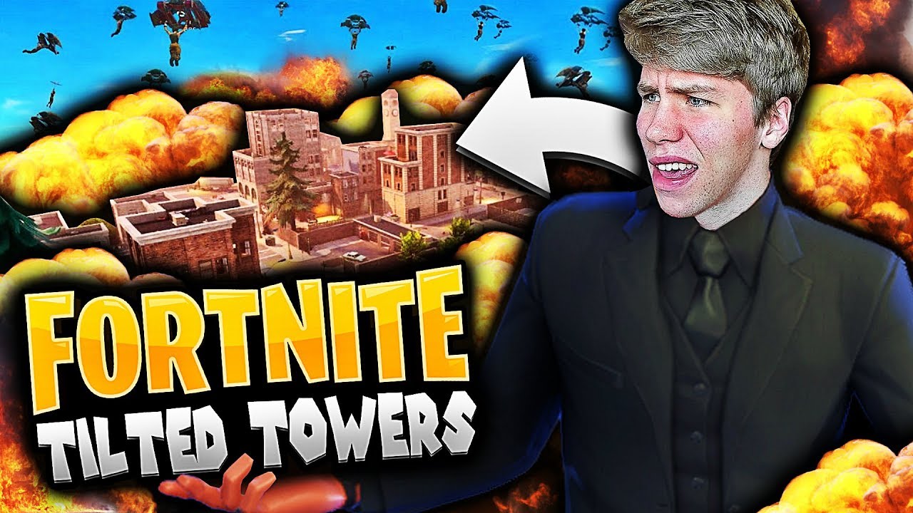 KOMMER OVERLEVENDE UT FRA TILTED TOWERS!! 🌇🔥 CHOKE ELLER VICTORY ROYALE PÅ FORTNITE?!