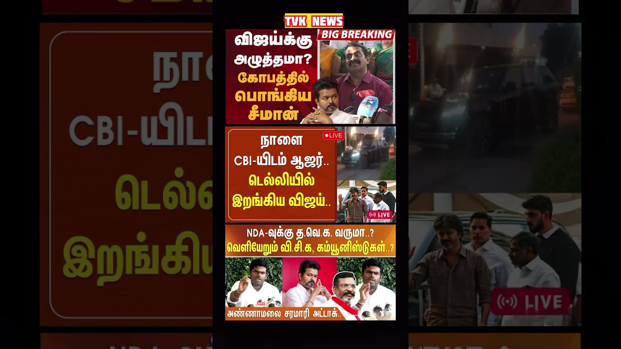 TVK Thalapathy vijay anna | #tvk #dmk #admk #congress #bjp #breakingnews #news #thalapathy  #vijay