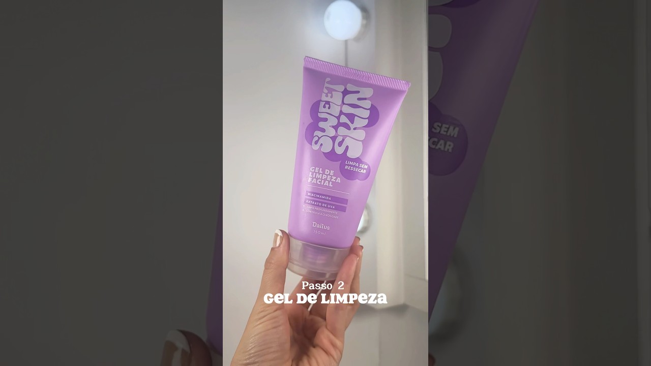 TESTEI A LINHA SWEET SKIN DA DAILUS 💖 #publi #skincare #rotinadecuidadoscomapele
