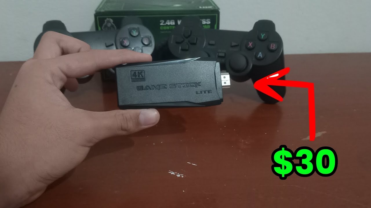 ¿Esta consola reemplaza a una PlayStation? — Probando la Game Stick (mi primer video)