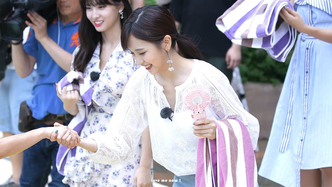 [4K] 180711 연예가중계 (@캐리비안 베이 Caribbean bay) 트와이스 미나 직캠 twice mina fancam
