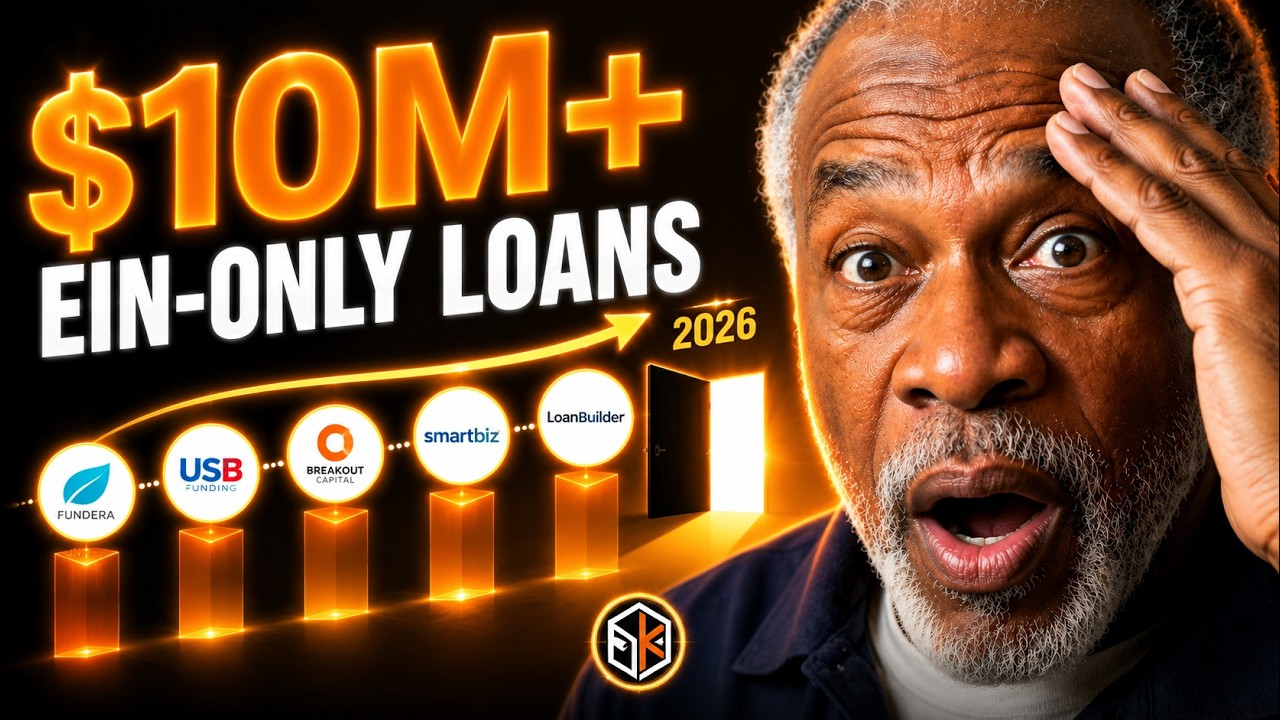 HUGE EIN-ONLY BUSINESS LOAN: Fundera v USBFunding v Breakout v SmartBiz v LoanBuilder🔶CREDIT S2&bull;E235
