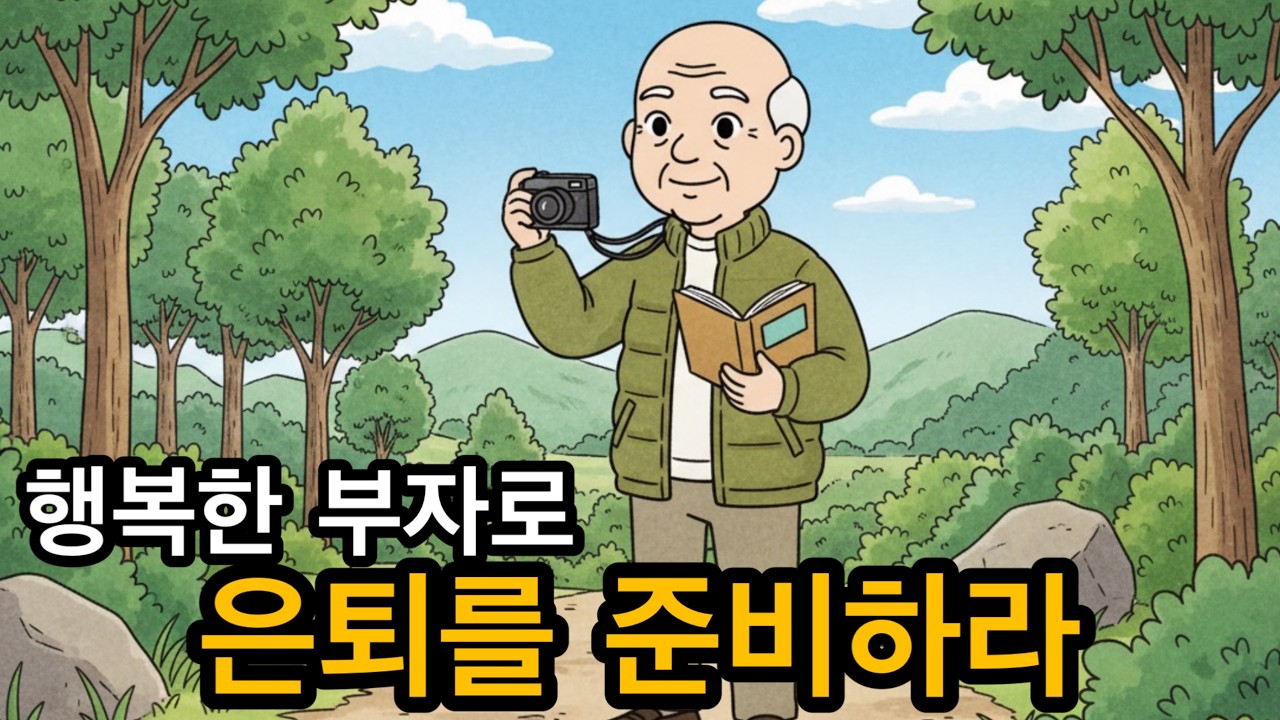 현금흐름 만들어서 은퇴를 준비하라. 행복한 부자가 되는법.