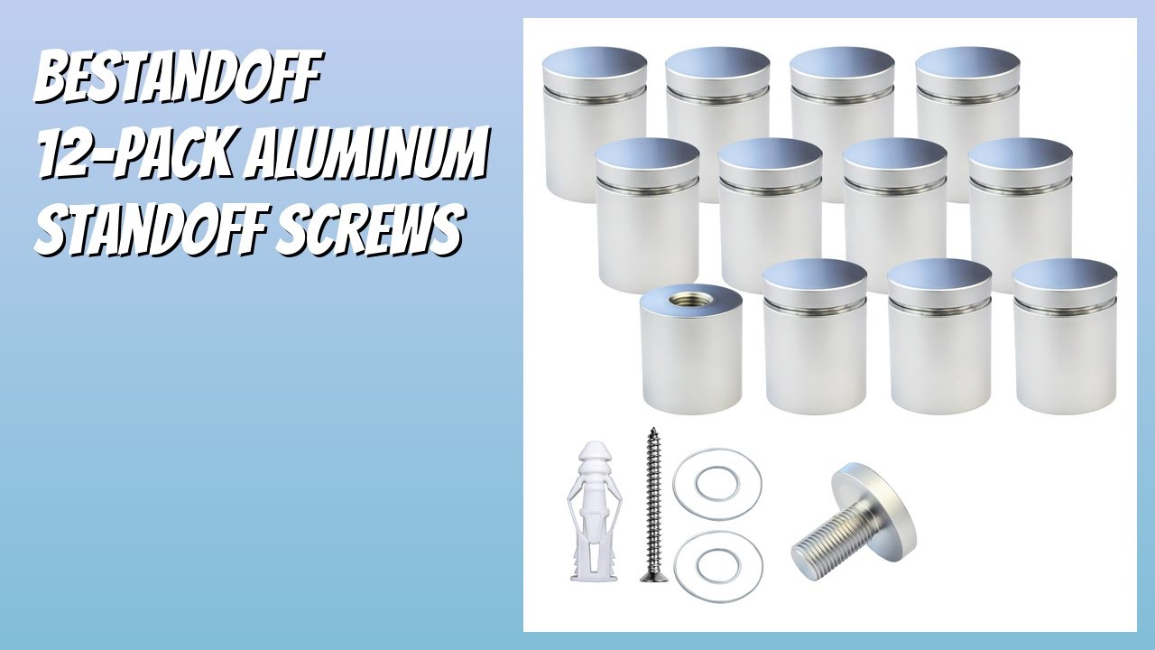 REVIEW (2026): BESTANDOFF 12-Pack Aluminum Standoff Screws. Features
