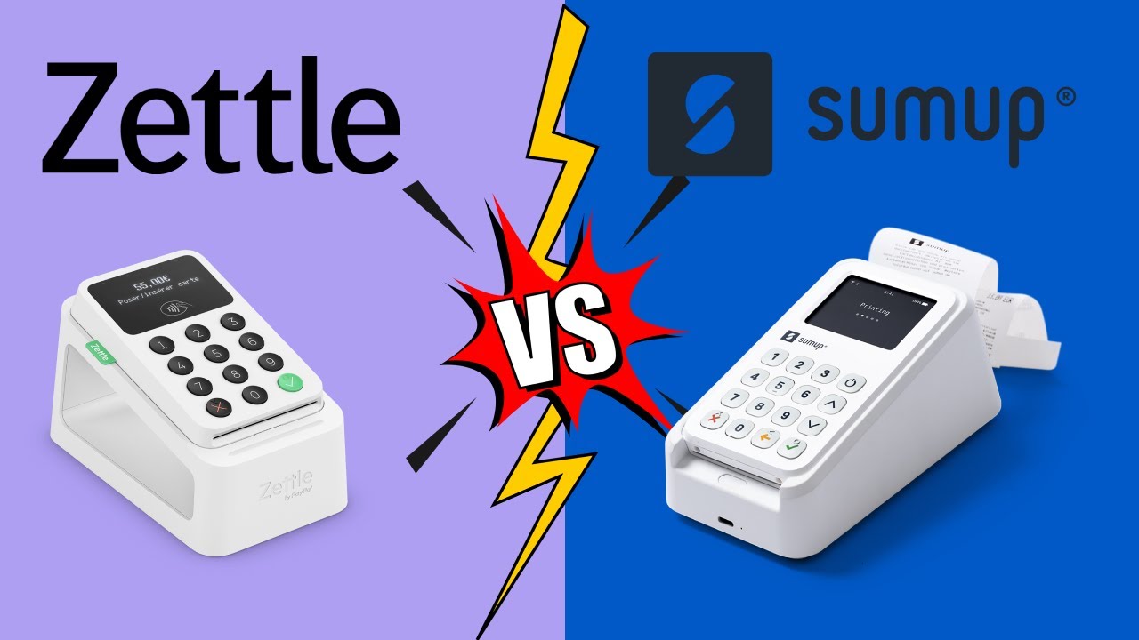 Zettle OU SumUp - Comparatif Complet