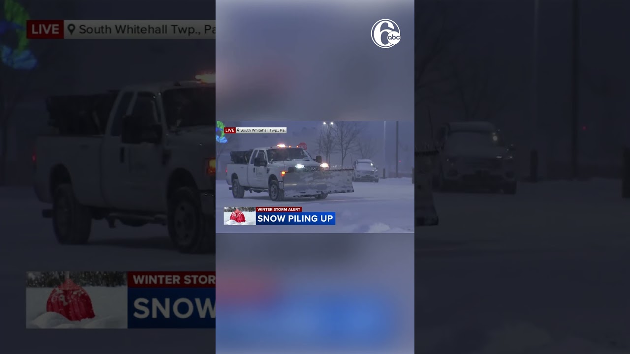 Heavy snow in Pennsylvania with much more to come