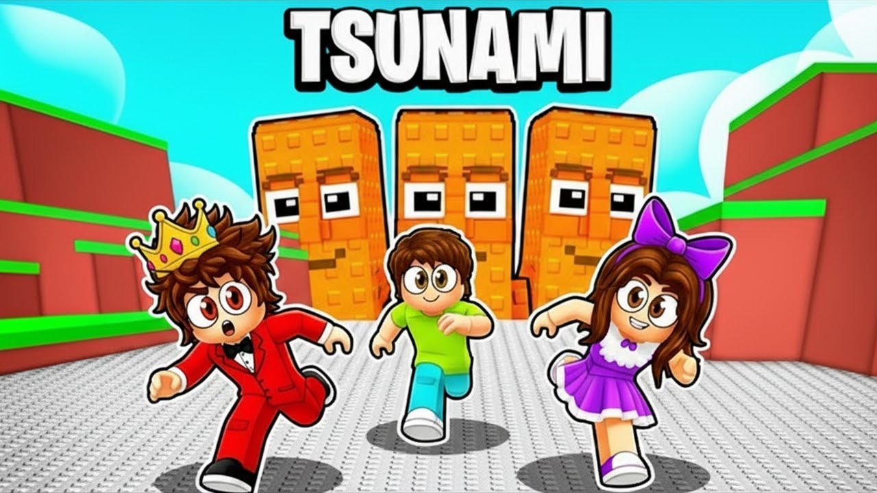 ENTKOMME dem BRAINROT TSUNAMI mit meinen VERRÜCKTEN Freunden in Roblox!