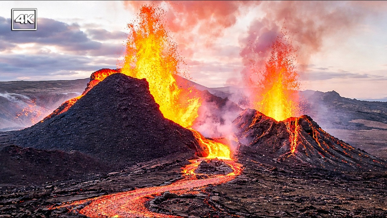 The Most Violent Volcano Eruptions on Earth — Cinematic 4K HDR