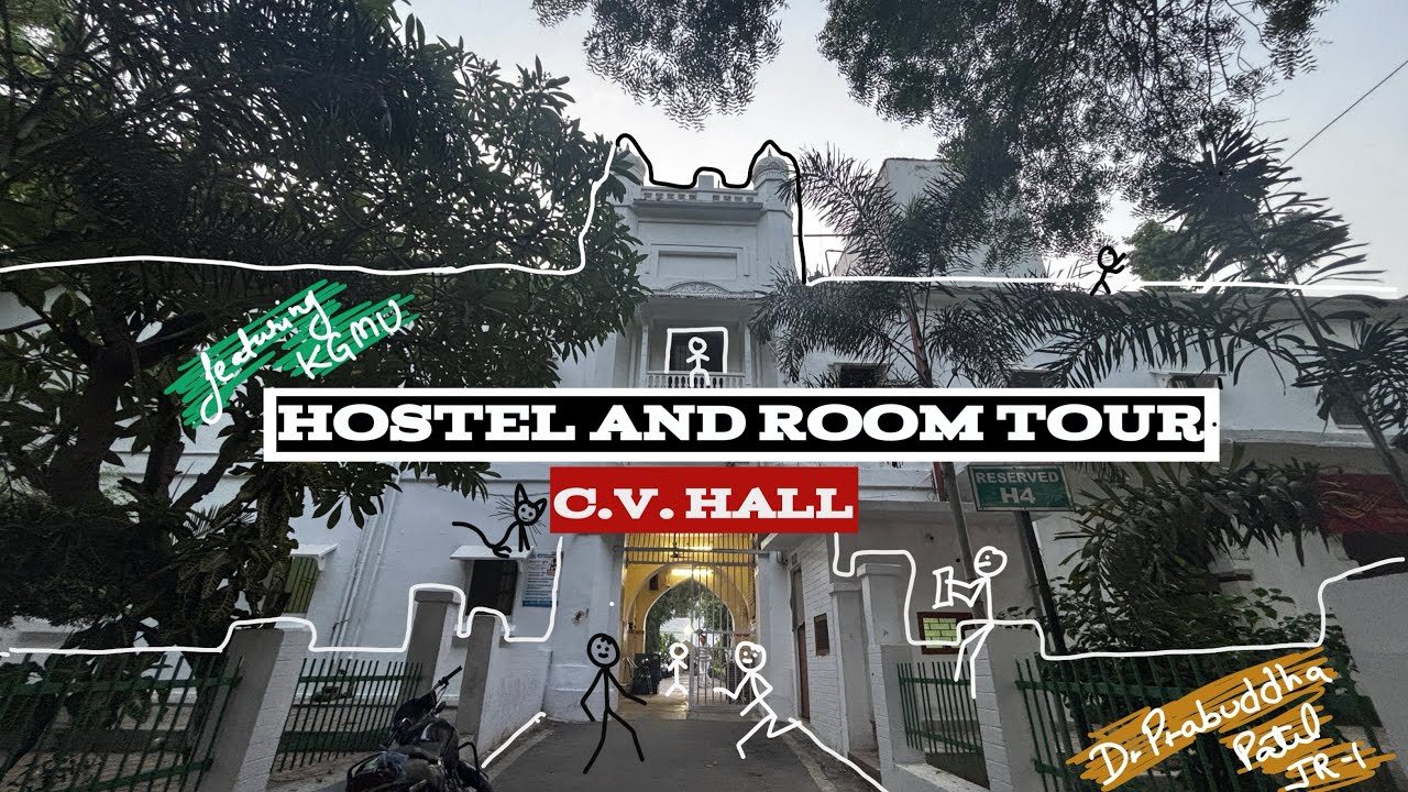 Smallest Hostel Rooms EVER!! (KGMU)