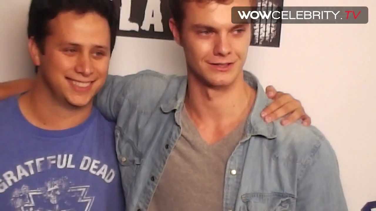 Hunger Games Jack Quaid & Cameron Fay at Hollyshorts Film Festival closing Night 2012