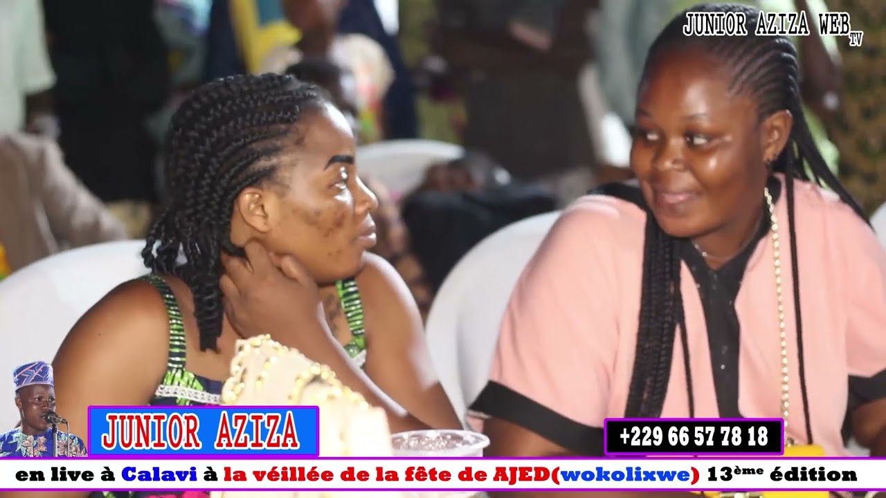 AZIZA JUNIOR VIDAHO en live pour AJED calavi