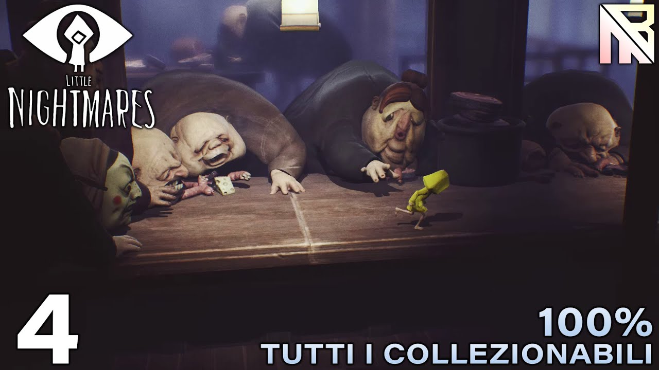 Little Nightmares - Parte 4 [100% All collectibles &bull; All trophies]