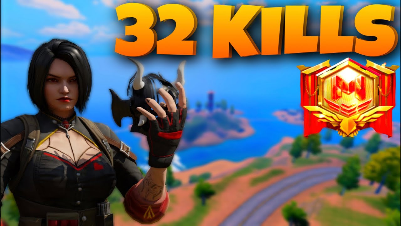 SOLO VS SQUAD 32 KILLS FULL ISOLATED GAMEPLAY